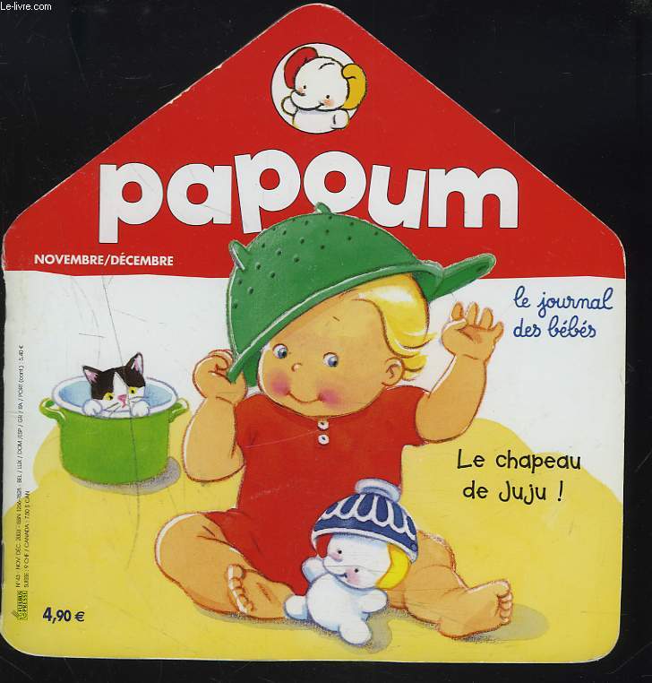 PAPOUM, NOV-DEC 2003. LE CHAPEAU DE JUJU / L'AVION / MAIS OU EST VALENTINE / ...
