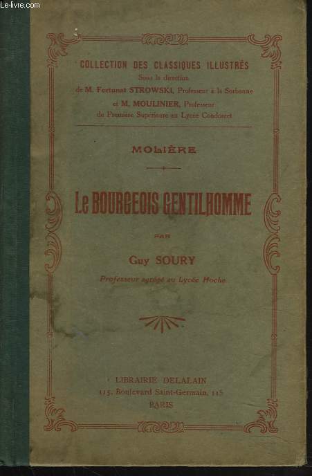 LE BOURGEOIS GENTILHOMME par GUY SOURY