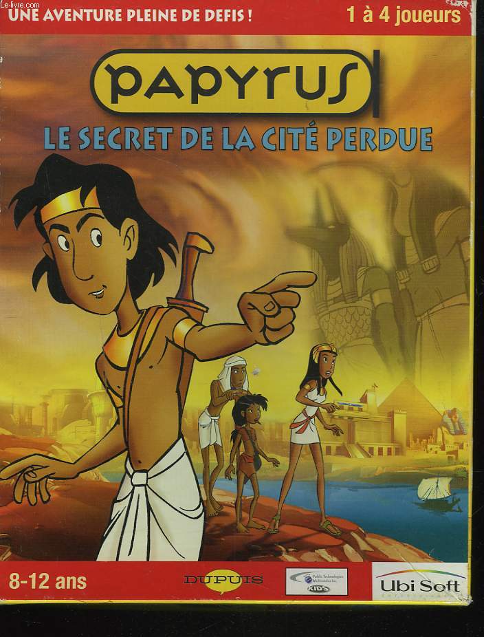 PAPYRUS. LE SECRET DE LA CITE PERDUE. 8-12 ANS. 1  4 JOUEURS.