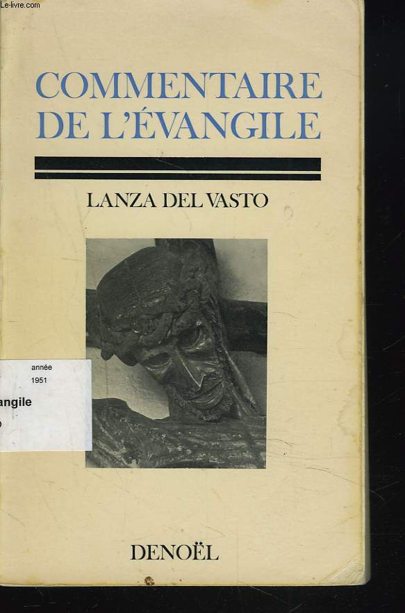 COMMENTAIRE DE L'EVANGILE