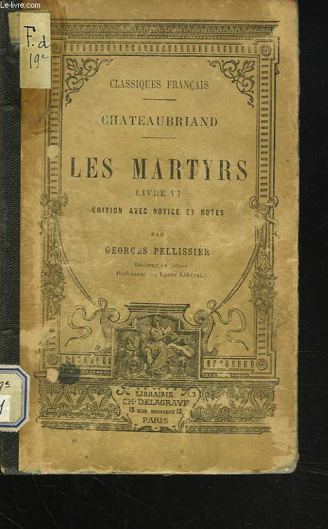 LES MARTYRS. LIVRE VI.