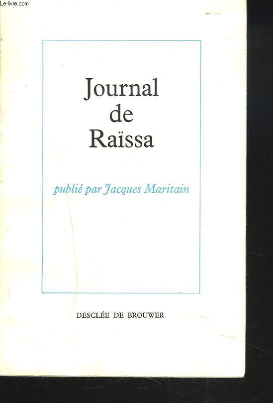 JOURNAL DE RASSA