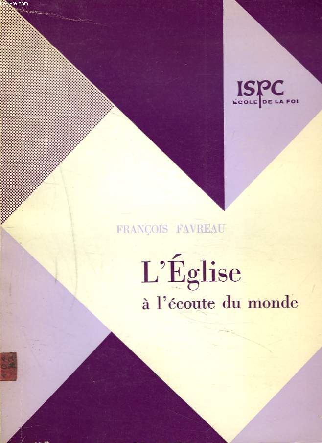 L'EGLISE A L'ECOUTE DU MONDE