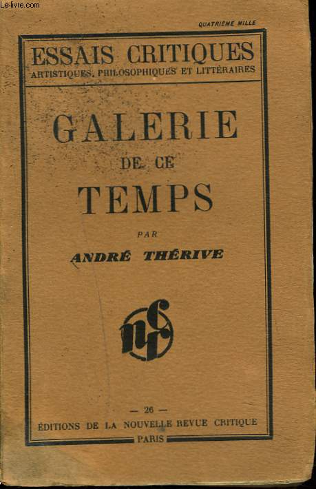 GALERIE DE CE TEMPS