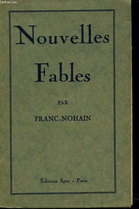 NOUVELLES FABLES