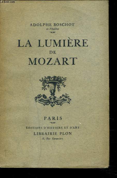 LA LUMIERE DE MOZART