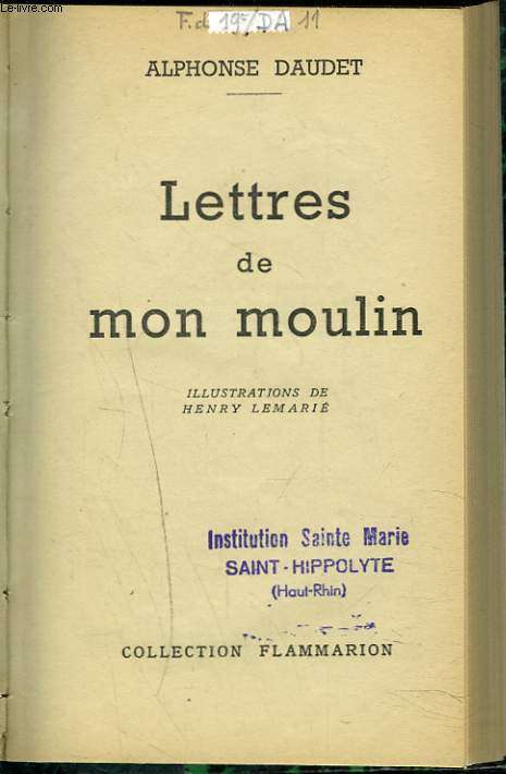 LETTRES DE MON MOULIN.