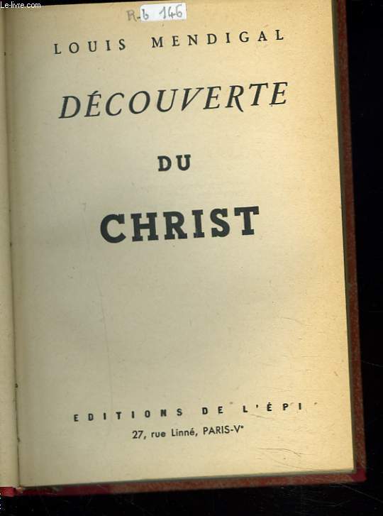 DECOUVERTE DU CHRIST