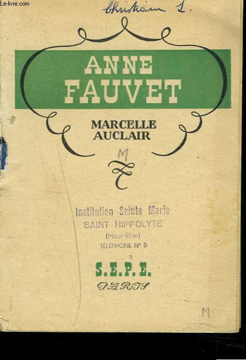 ANNE FAUVET