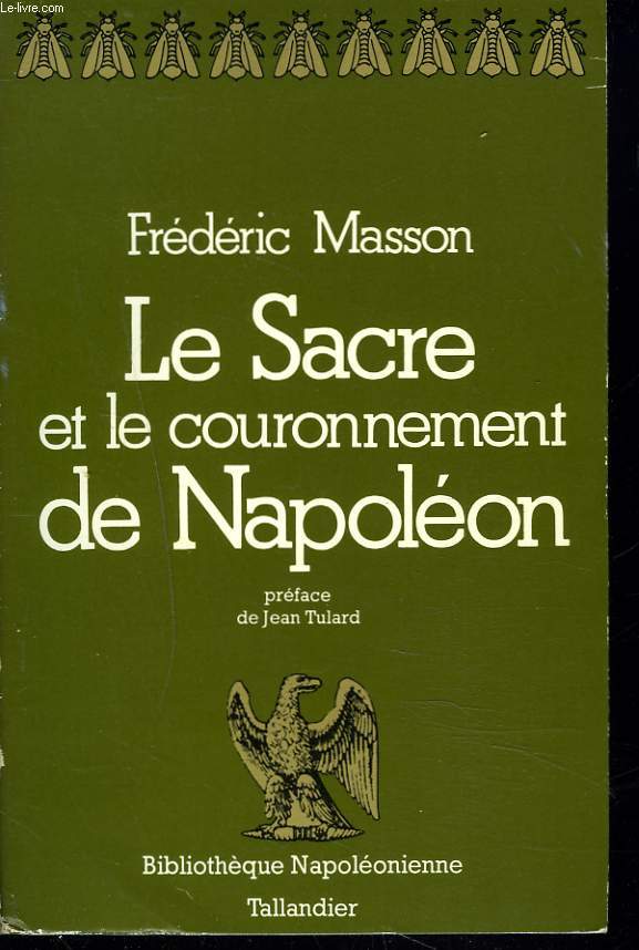 LE SACRE ET LE COURONNEMENT DE NAPOLEON