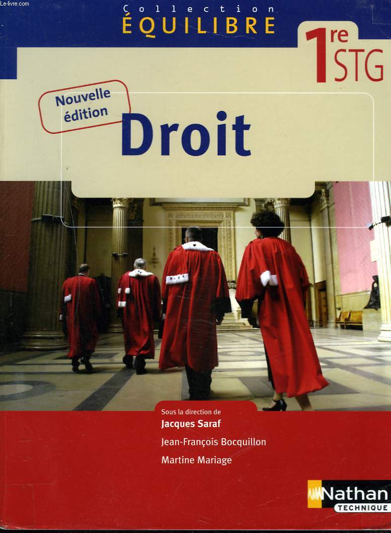 DROIT. 1re STG.