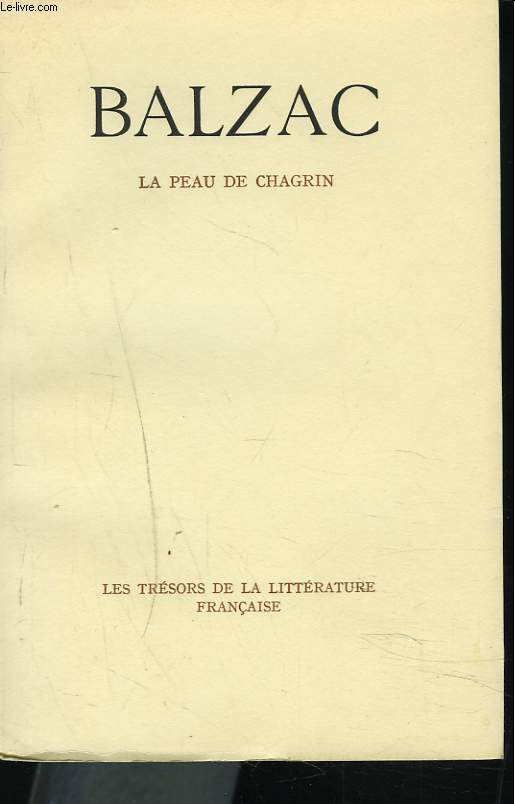 LA PEAU DE CHAGRIN