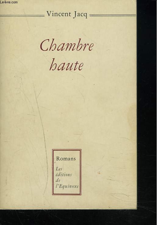 CHAMBRE HAUTE