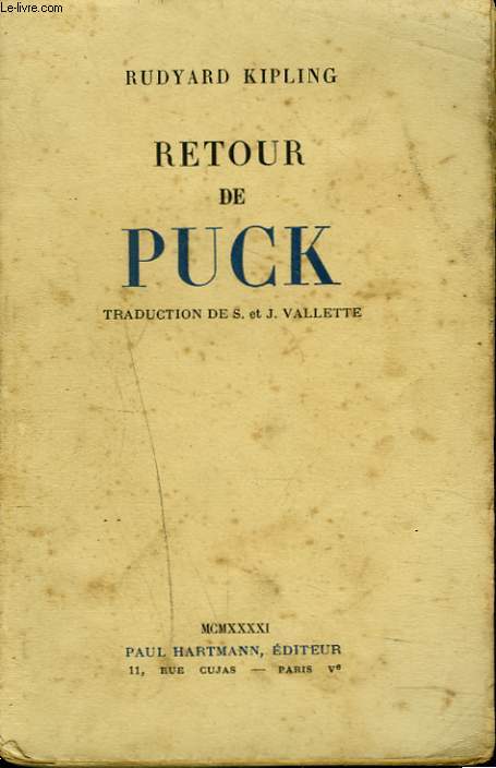 RETOUR DE PUCK