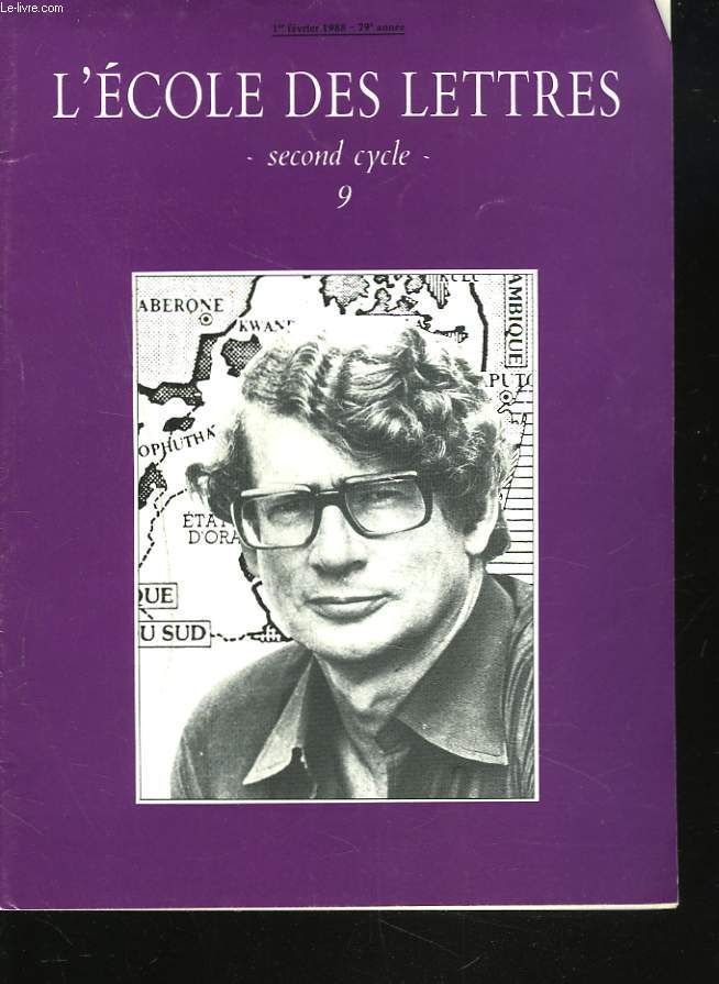 L'ECOLE DES LETTRES, SECOND CYCLE, N9, 1er FEV 1988. UN TURBULENT SILENCE D''ANDRE BRINK par MARYSE LEROUX/ GROUPEMENT THEMATIQUE DE TEXTE SUR LA MERE par YVES STALLONI / NEGATION DE LA POESIE DE PAUL ELUARD, LE TEMPS DEBORDE par YVES PIHAN / ...