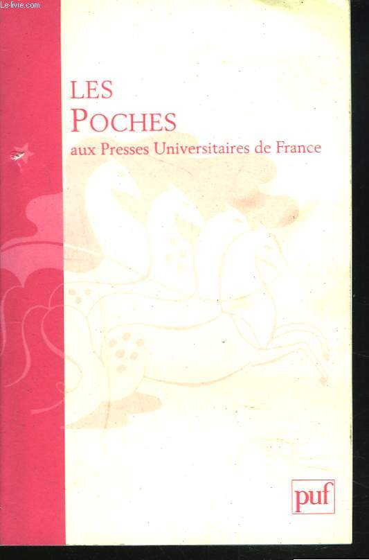 LES POCHES AU PUF. 1996/1997.
