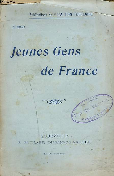 JEUNES GENS DE FRANCE