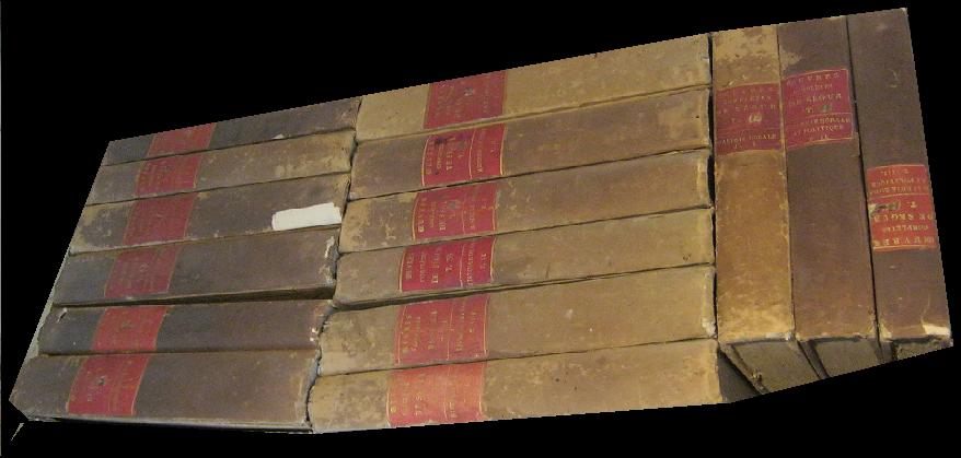 OEUVRES COMPLETES. HISTOIRE DE FRANCE TOMES I  IX. + HISTOIRE ANCIENNE TOMES I  III + GALERIE MORALE ET POLITIQUE. TOMES I  III. (15 VOLUMES)