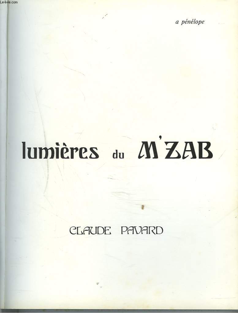 LUMIERES DU M'ZAB