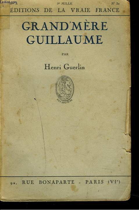 GRAND'MERE GUILLAUME