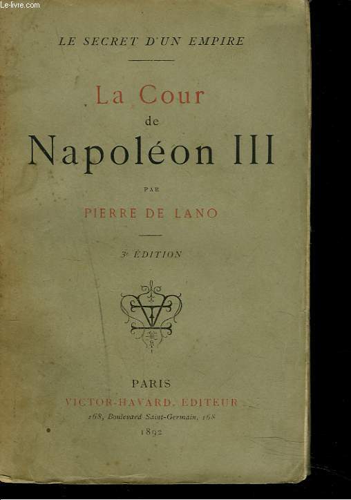 LA COUR DE NAPOLEON III.