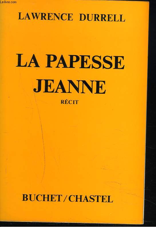 LA PAPESSE JEANNE