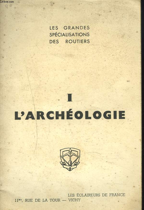 I. L'ARCHEOLOGIE.