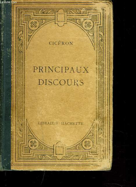 PRINCIPAUX DISCOURS. ANALYSE ET EXTRAITS PAR G. RAMAIN.