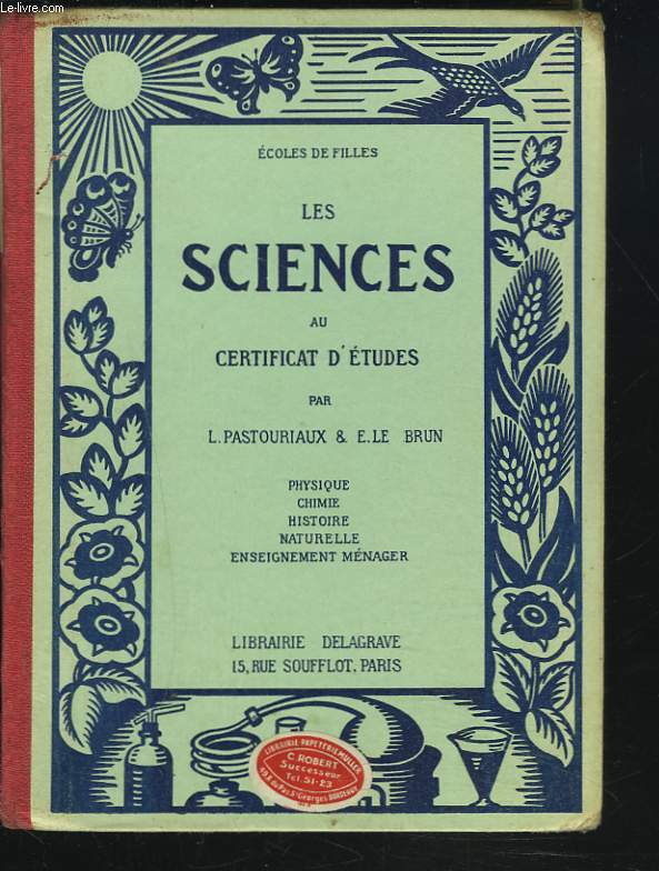 LES SCIENCES AU CERTIFICAT D'ETUDES.