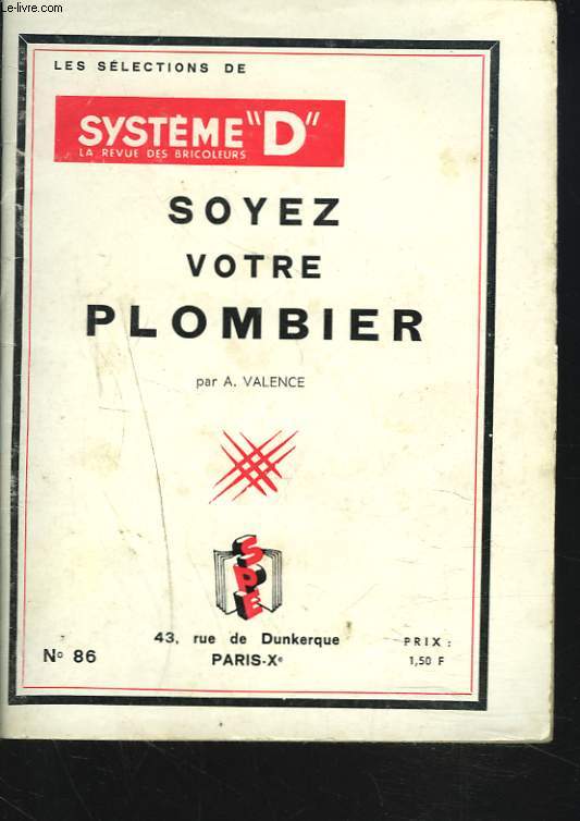 SOYEZ VOTRE PLOMBIER