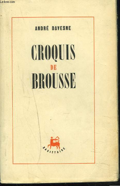 CROQUIS DE BROUSSE