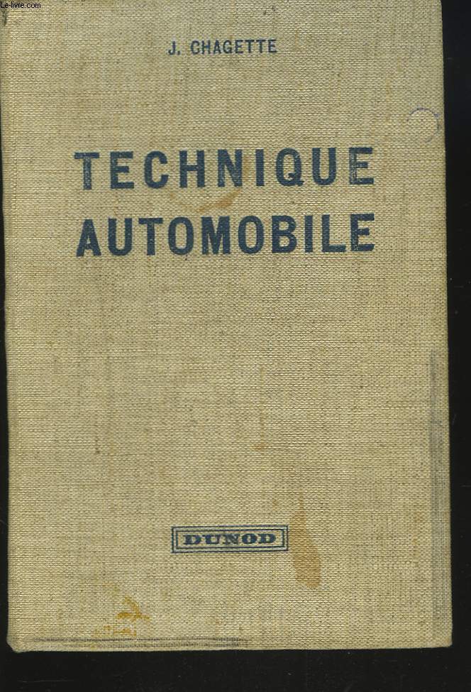 TECHNIQUE AUTOMOBILE