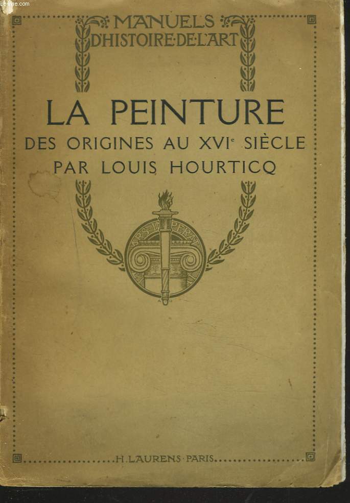 LA PEINTURE. DES ORIGINES AU XVIe SIECLE.