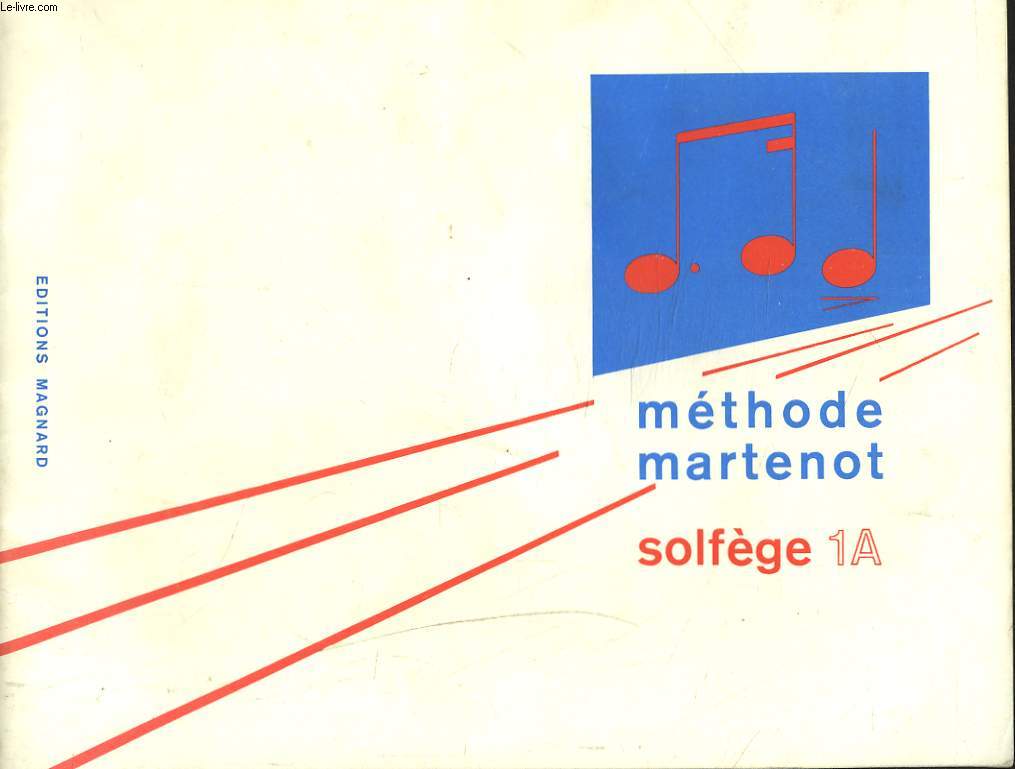 METHODE MARTENOT. SOLFEGE 1A.