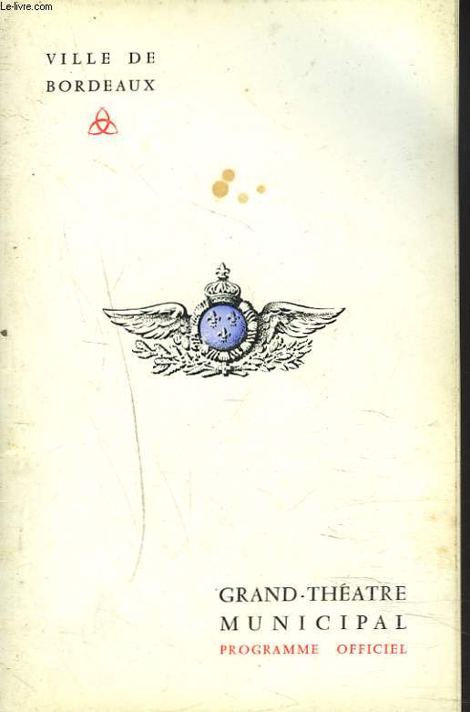PROGRAMME OFFICIEL SAISON 1964-1965. PAMPANILLA. OPERETTE A GRAND SPECTACLE EN 2 ACTES ET 17 TABLEUAX. MUSIQUE DE JACQUES-HENRY RYS.