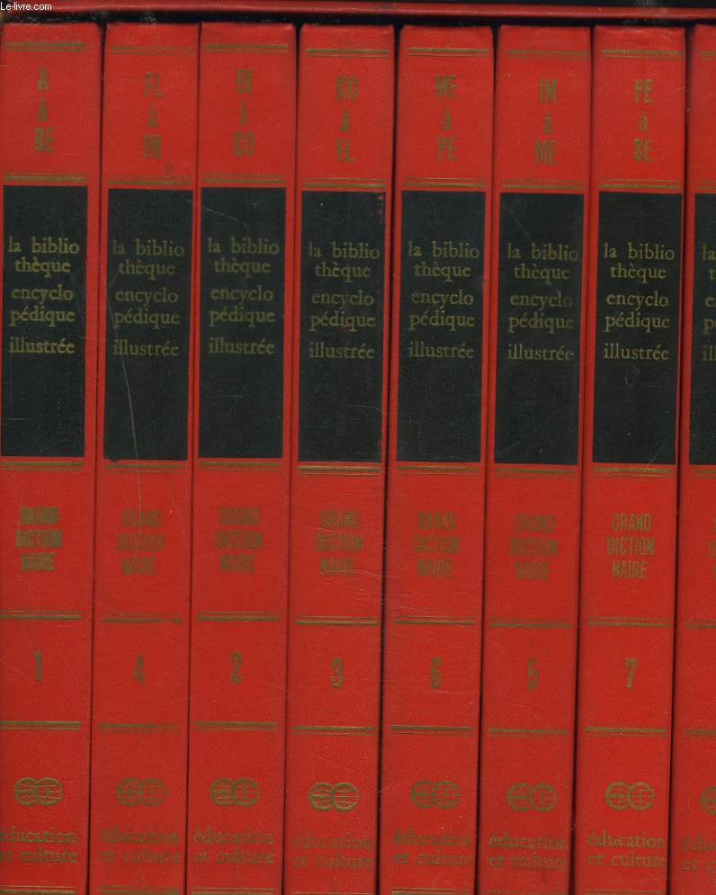 GRAND DICTIONNAIRE. EN 8 TOMES.