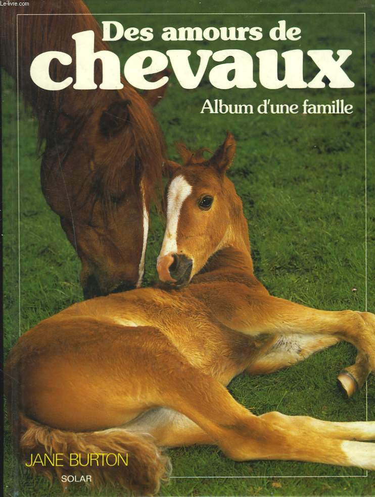 DES AMOURS DE CHEVAUX. ALBUM D'UNE FAMILLE.