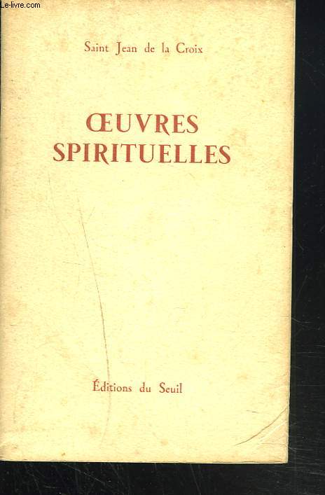 OEUVRES SPIRITUELLES