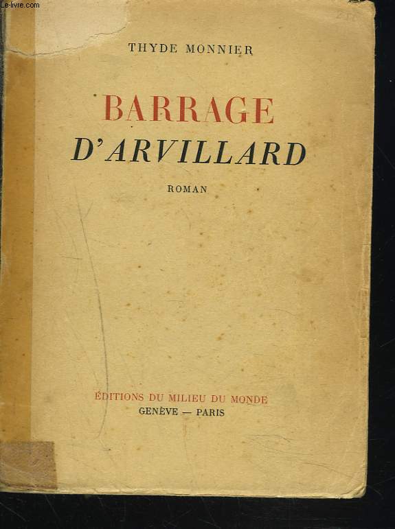 BARRAGE D'ARVILLARD
