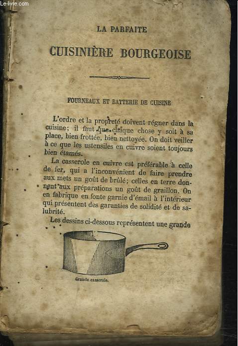 LA PARFAITE CUISINIERE BOURGEOISE