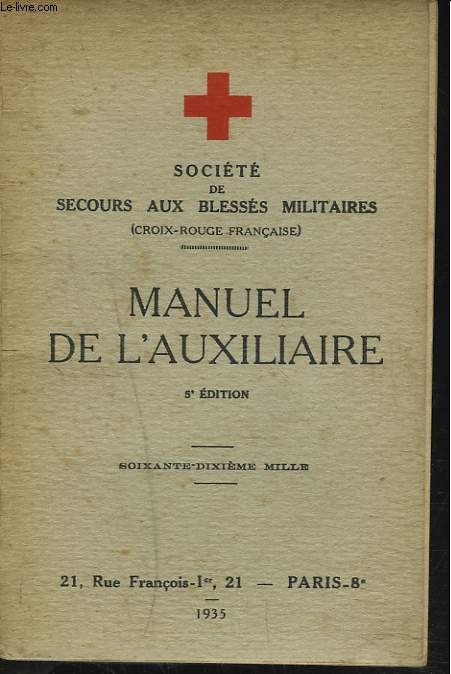 MANUEL DE L'AUXILIAIRE