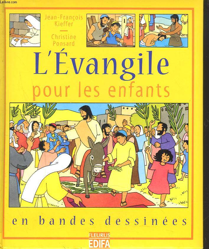 L'EVANGILE POUR LES ENFANTS EN BANDES DESSINES