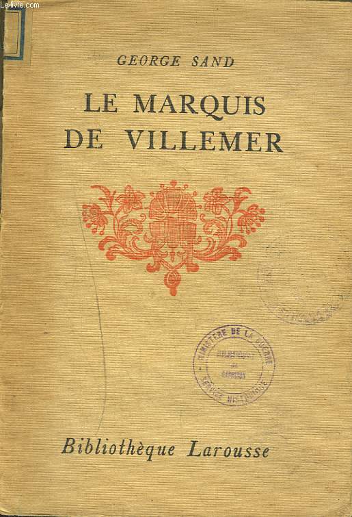 LE MARQUIS DE VILLEMER