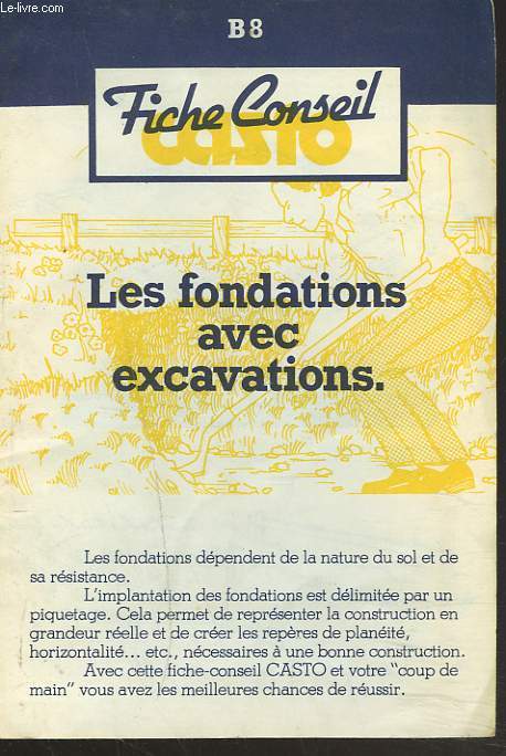 LES FONDATIONS AVEC EXCAVATIONS.