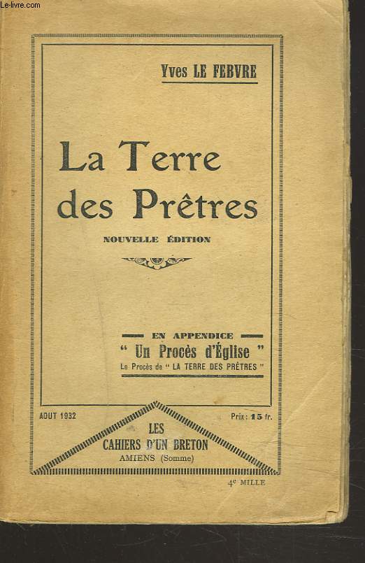 LA TERRE DES PRTRES.