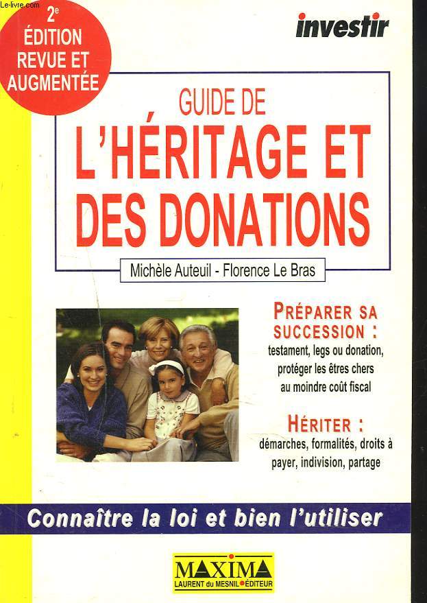 GUIDE DE L'HERITAGE ET DES DONATIONS.
