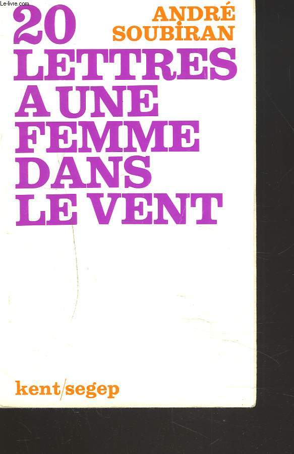 20 LETTRES A UNE FEMME DANS LE VENT