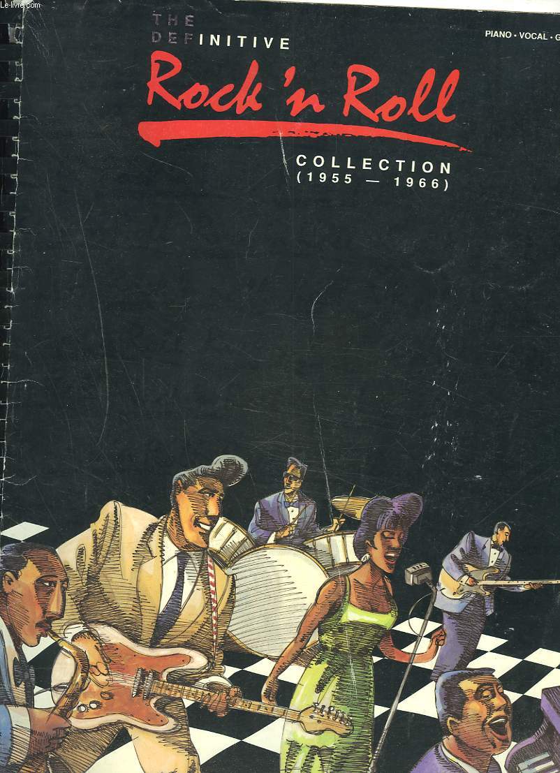 THE DEFINITIVE ROCK'N ROLL COLLECTION 1955-1966. PIANO, VOCAL, GUITAR.