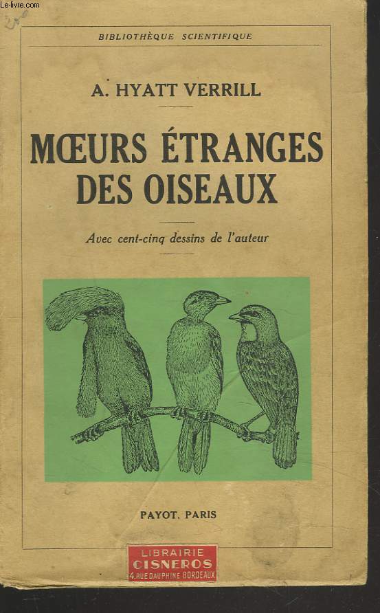 MOEURS ETRANGES DES OISEAUX.