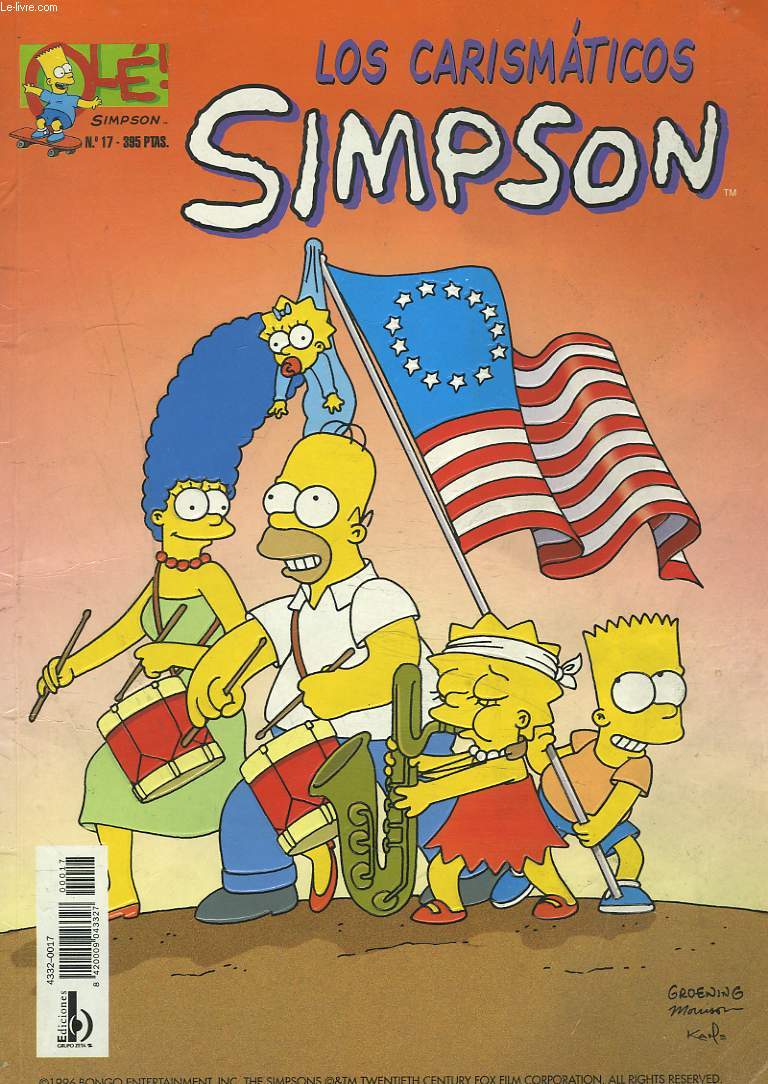 SIMPSON N17, 1996. LOS CARISMATICOS SIMPSON.